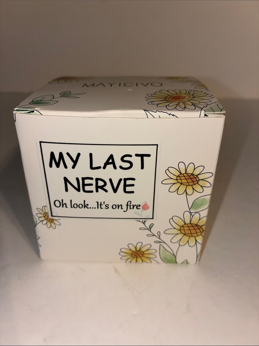 "My Last Nerve" Vanilla Coconut Scented Candle